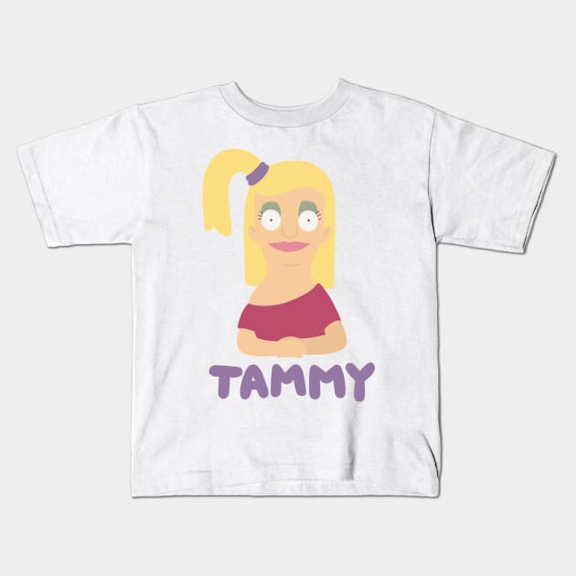 Tammy Kids T-Shirt by gray-cat